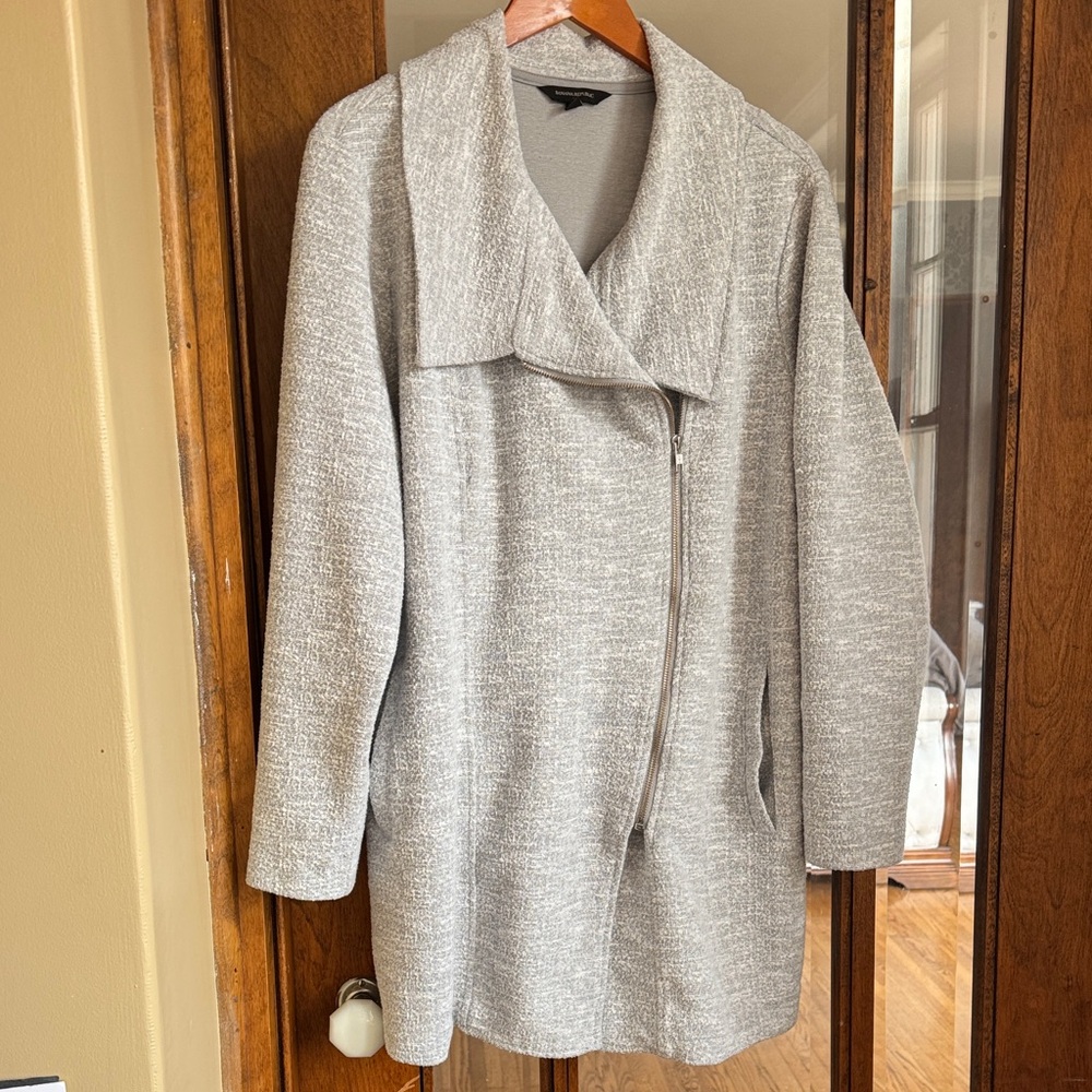Banana Republic Knit Moto Jacket